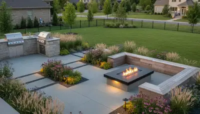 Landscaping service in Olathe, KS for professional lawn care and yard maintenance