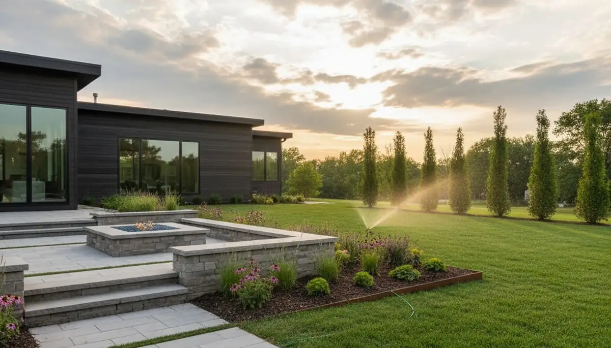 Professional landscaping service in Olathe, KS for residential lawns and outdoor care
